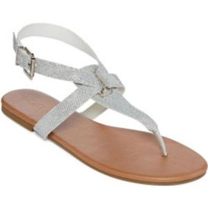 MIXIT Sparkle T-Strap Sandals